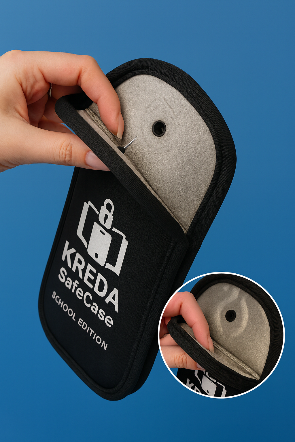 Detailaufnahme des KREDA SafeCase